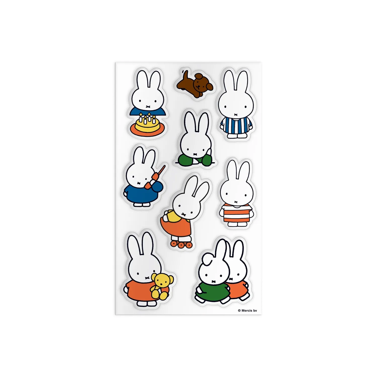 Mudpuppy Miffy set stickere cutie metal 225+