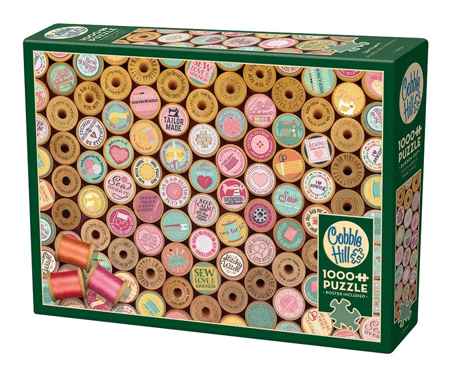 Cobble Hill Sew Happy puzzle 1000 piese cusut