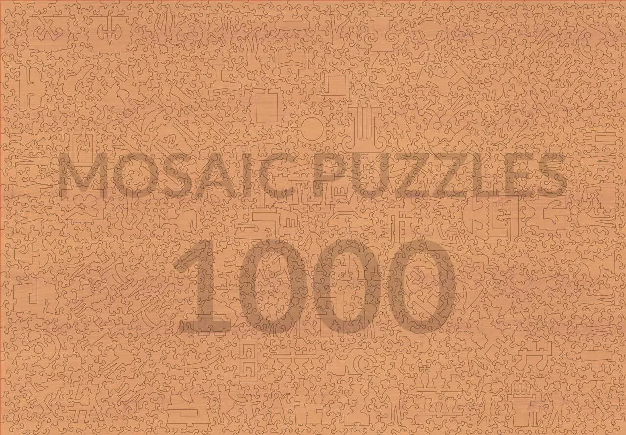 Mosaic Puzzles Bend in the Road puzzle 500 piese Cezanne