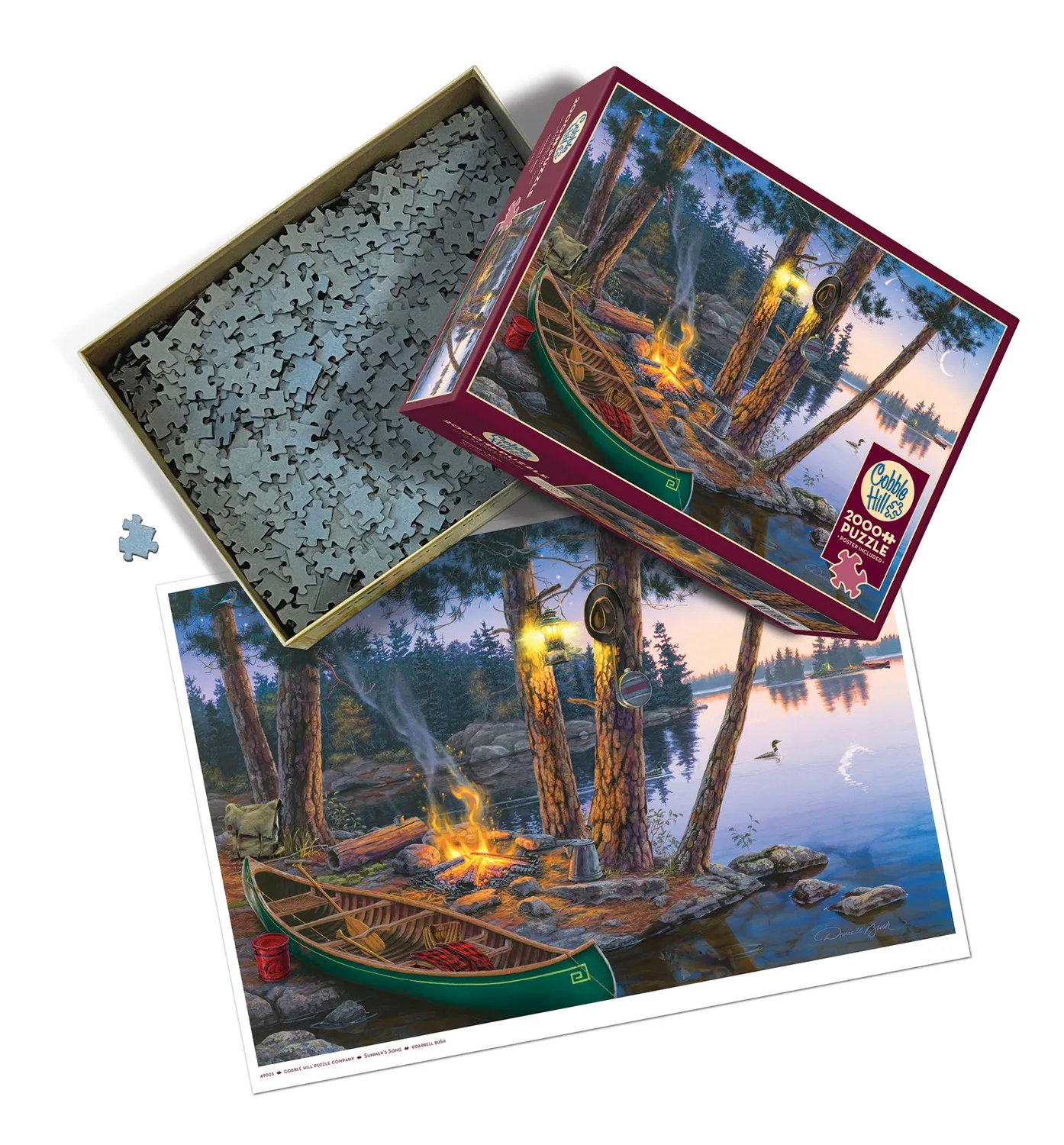 Cobble Hill Summer's Song puzzle 2000 piese lac