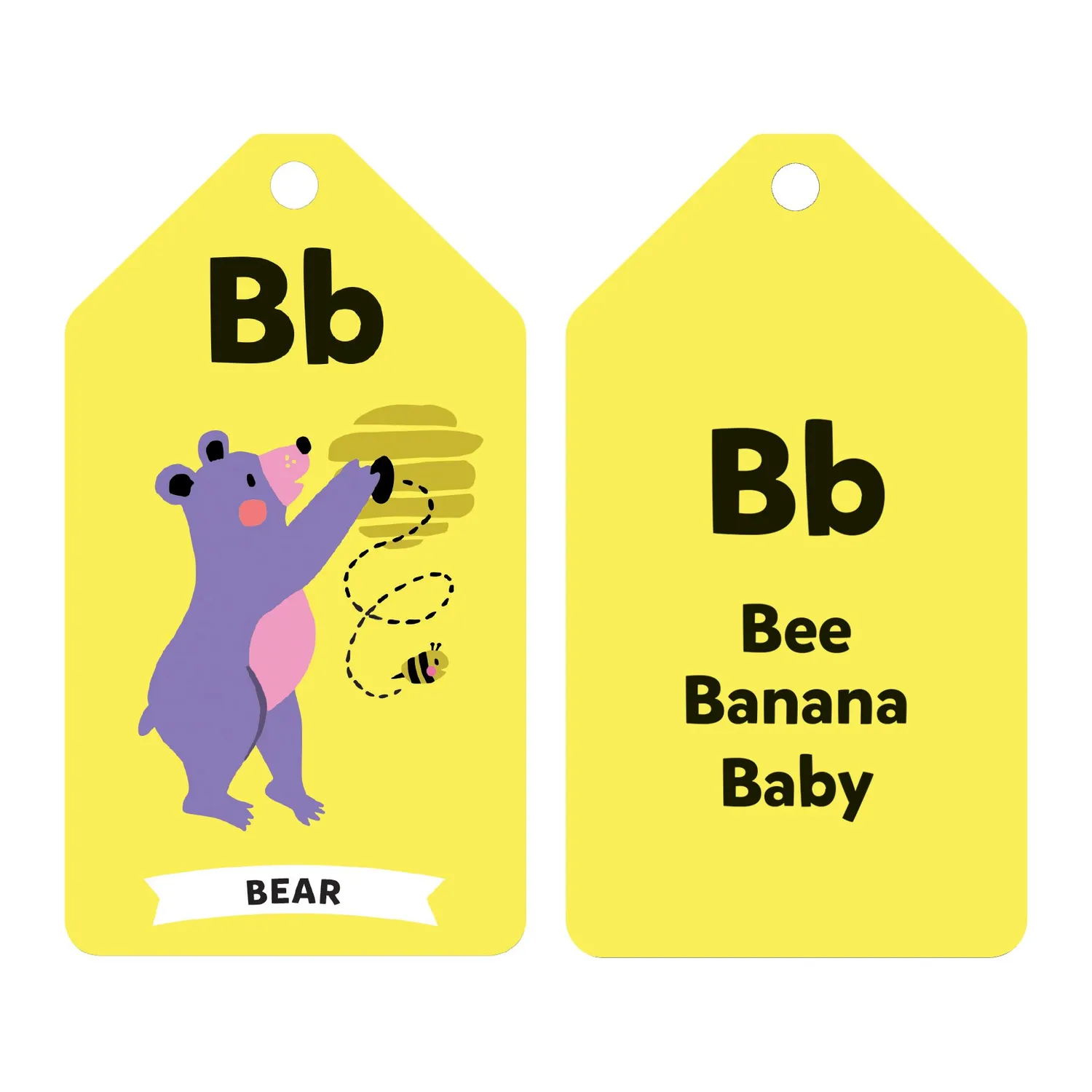Mudpuppy Wildlife ABCs carduri 26 bucati cu inel litere