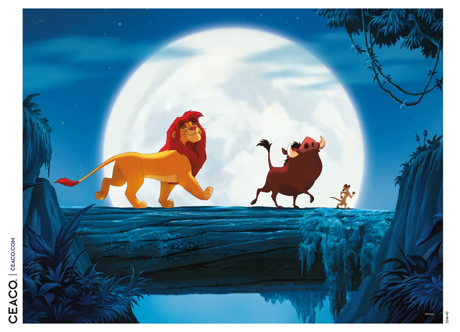 Ceaco Lion King Evening Walk puzzle 300 piese mari