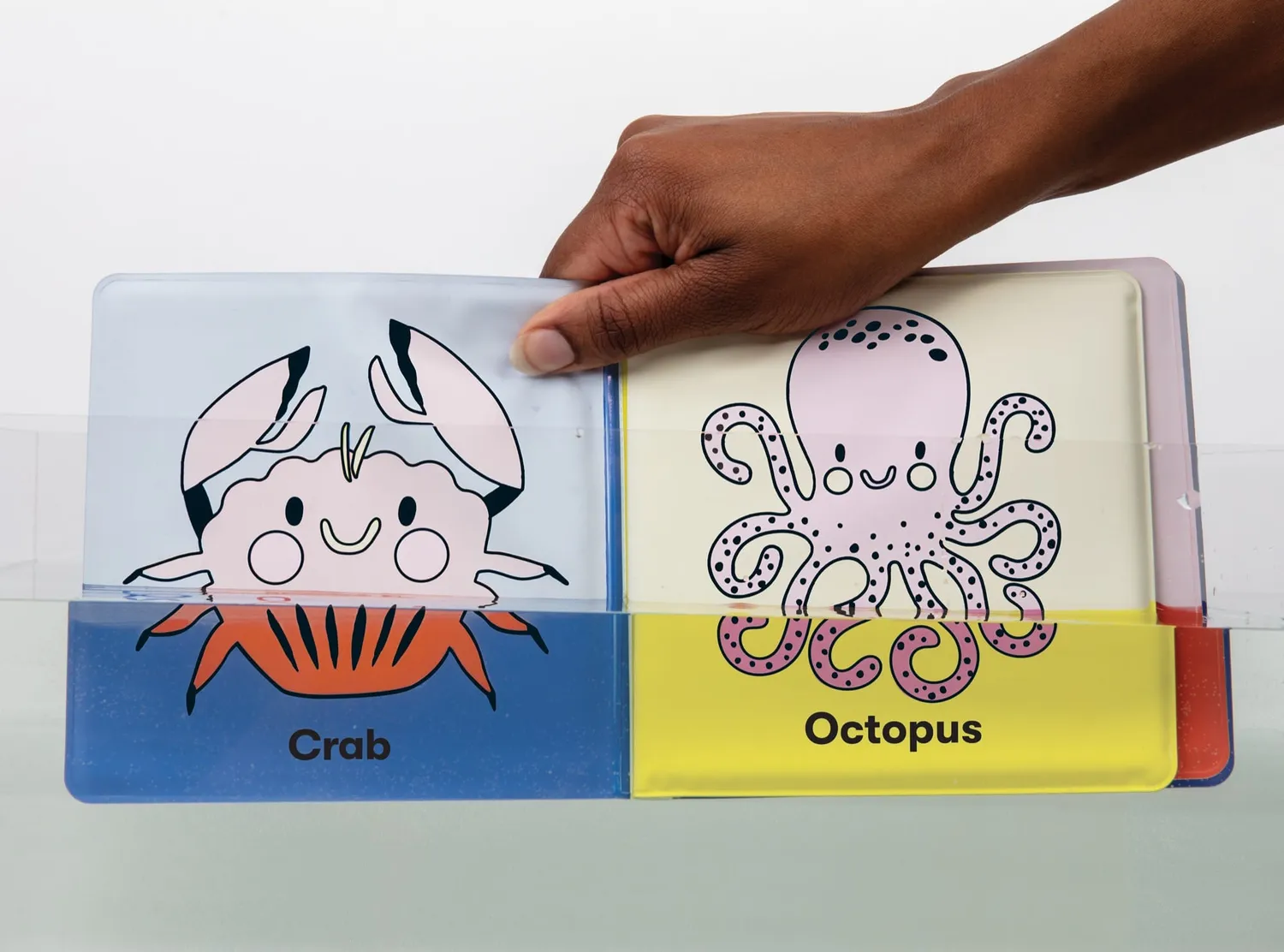 Mudpuppy Color the Ocean carte baie 6 pagini magica