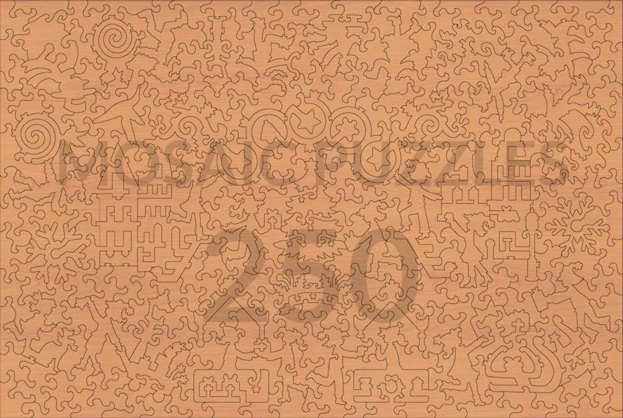 Mosaic Puzzles The Christmas Tree Tradition puzzle lemn 1000 piese Crăciun