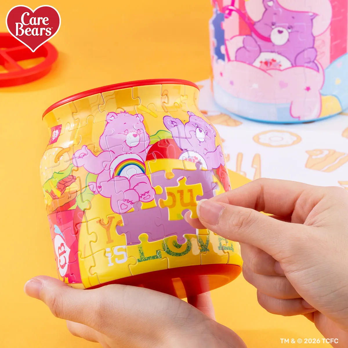 PieceRelax Calorie Party BB1063 puzzle borcan Care Bears