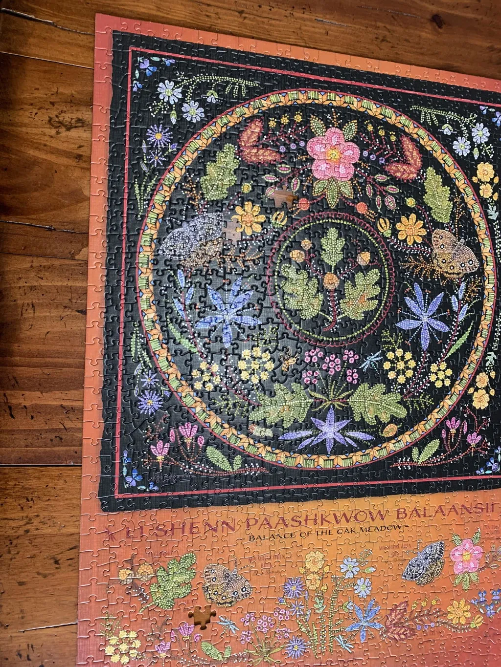 Cobble Hill Lii Shenn puzzle 1000 piese floral