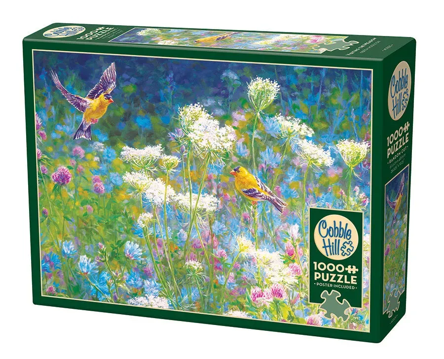Cobble Hill Visiting the Meadow puzzle 1000 piese pasari