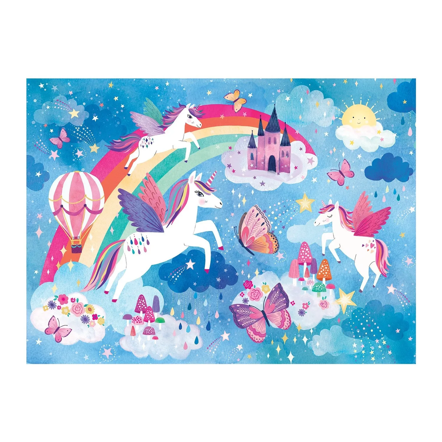Mudpuppy Unicorn Dreams puzzle 60 piese parfumat 38x28 cm