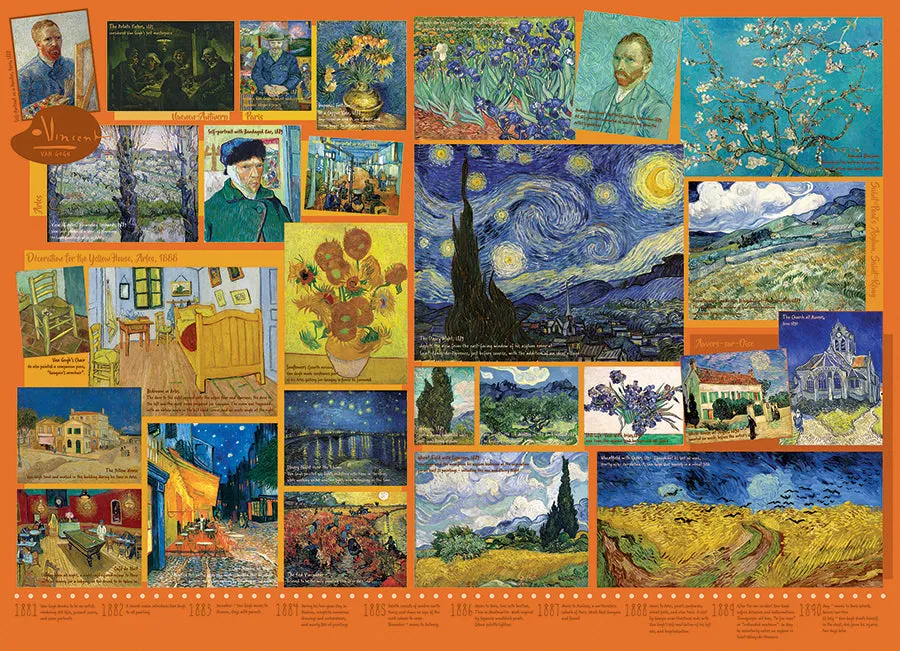 Cobble Hill Van Gogh puzzle 1000 piese artă