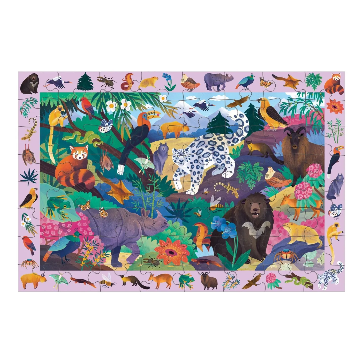 Mudpuppy In the Mountains puzzle 64 piese caută