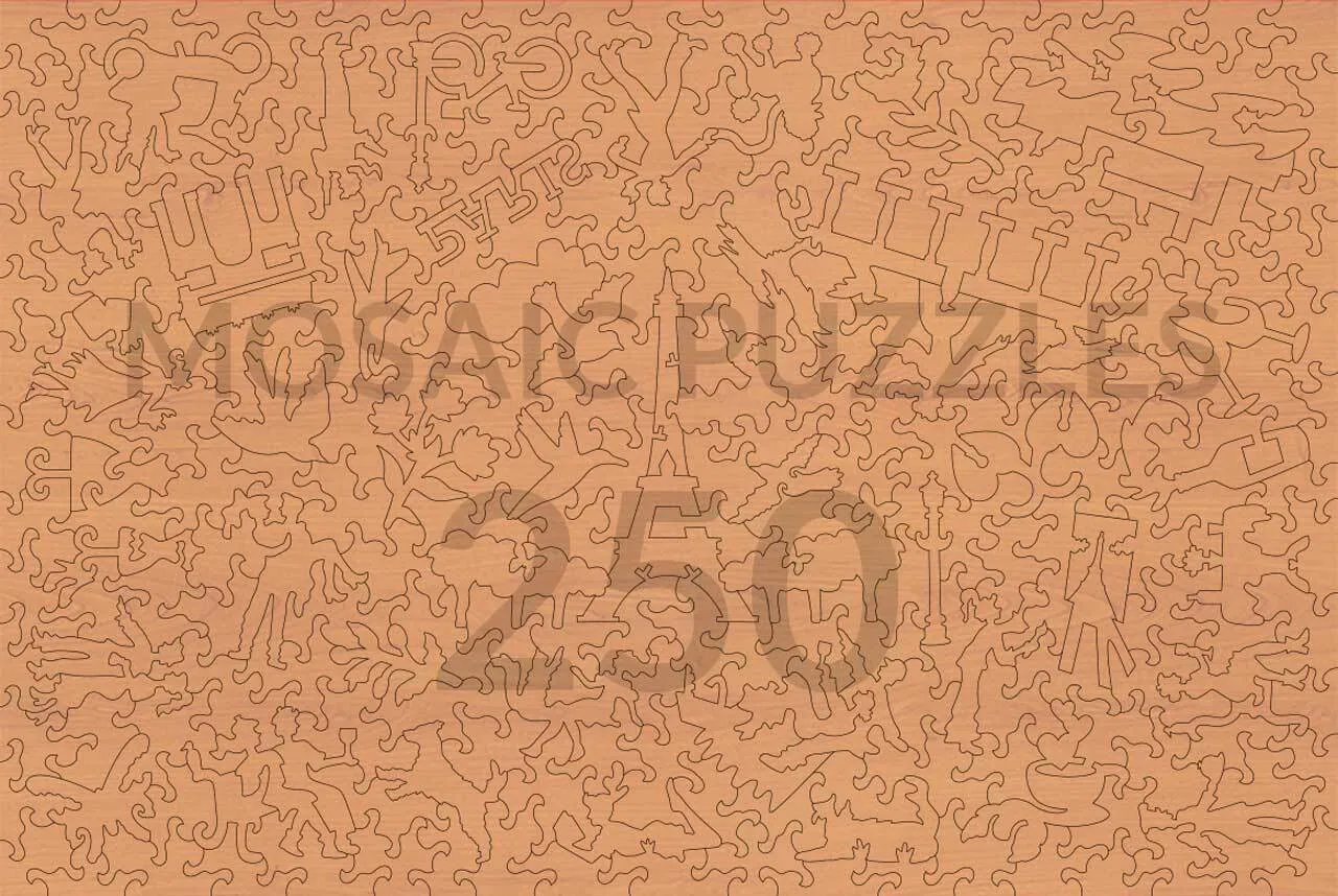 Mosaic Puzzles Pont Neuf Paris Renoir puzzle lemn 500 piese artă