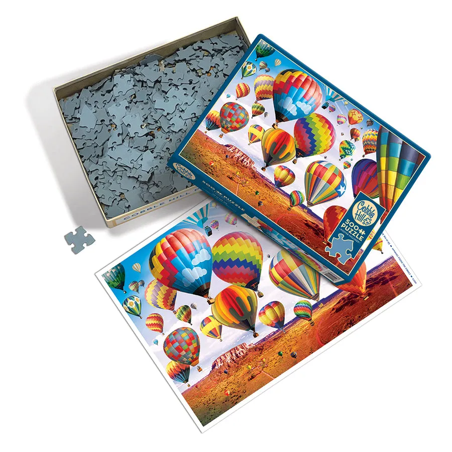 Cobble Hill Up in the Air puzzle 500 piese baloane