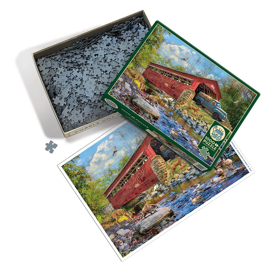 Cobble Hill Country puzzle 1000 piese peisaj rural