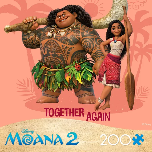 Ceaco Disney Friends Moana 2 Together Again puzzle 200 piese
