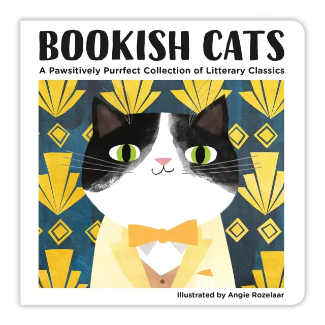 Mudpuppy Bookish Cats carte cartonată pisici clasic