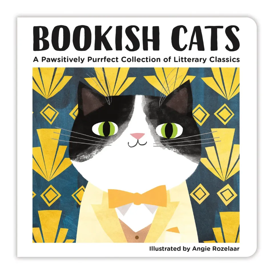 Mudpuppy Bookish Cats carte cartonată pisici clasic