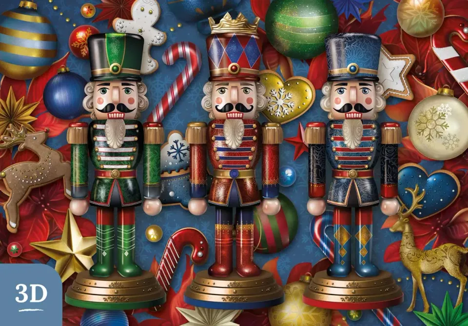 Mosaic Heritage Nutcracker Spectacle puzzle 3D 500 piese