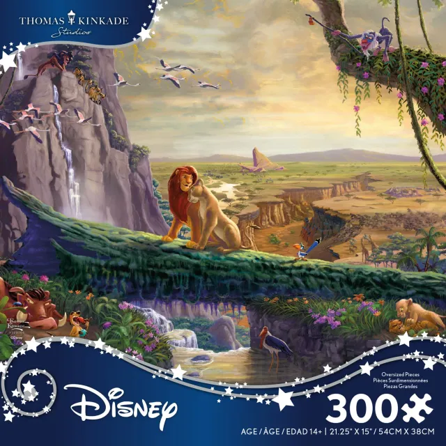 Ceaco Thomas Kinkade Return to Pride Rock puzzle 300 piese