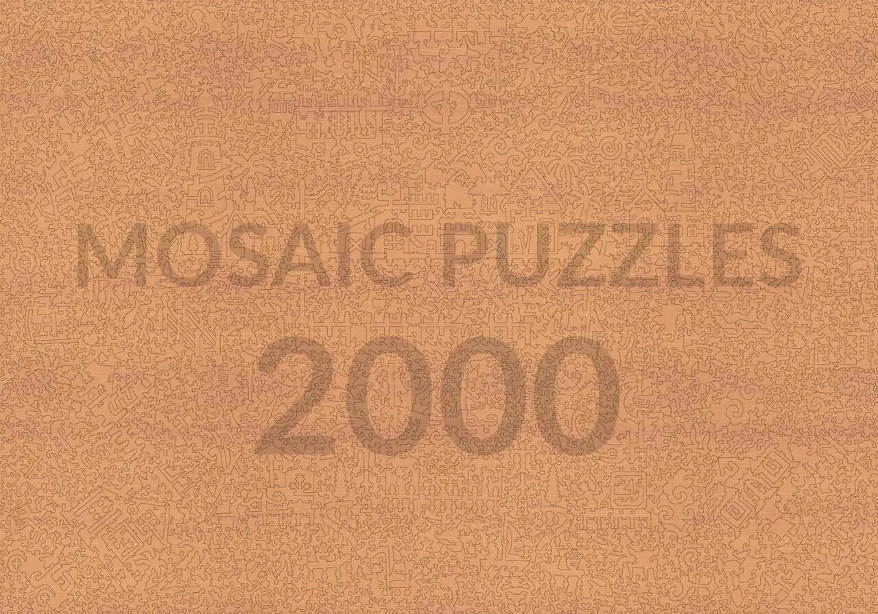Mosaic Puzzles Morning View Santorini puzzle 100 piese Grecia