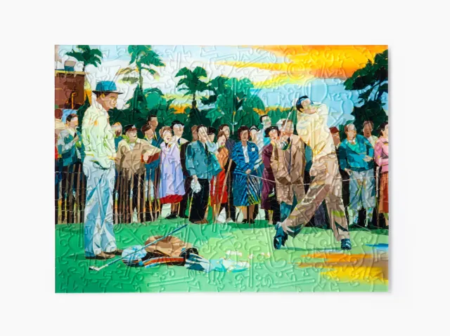 Eklektik Pieces Swing puzzle 220 piese orizontal golf