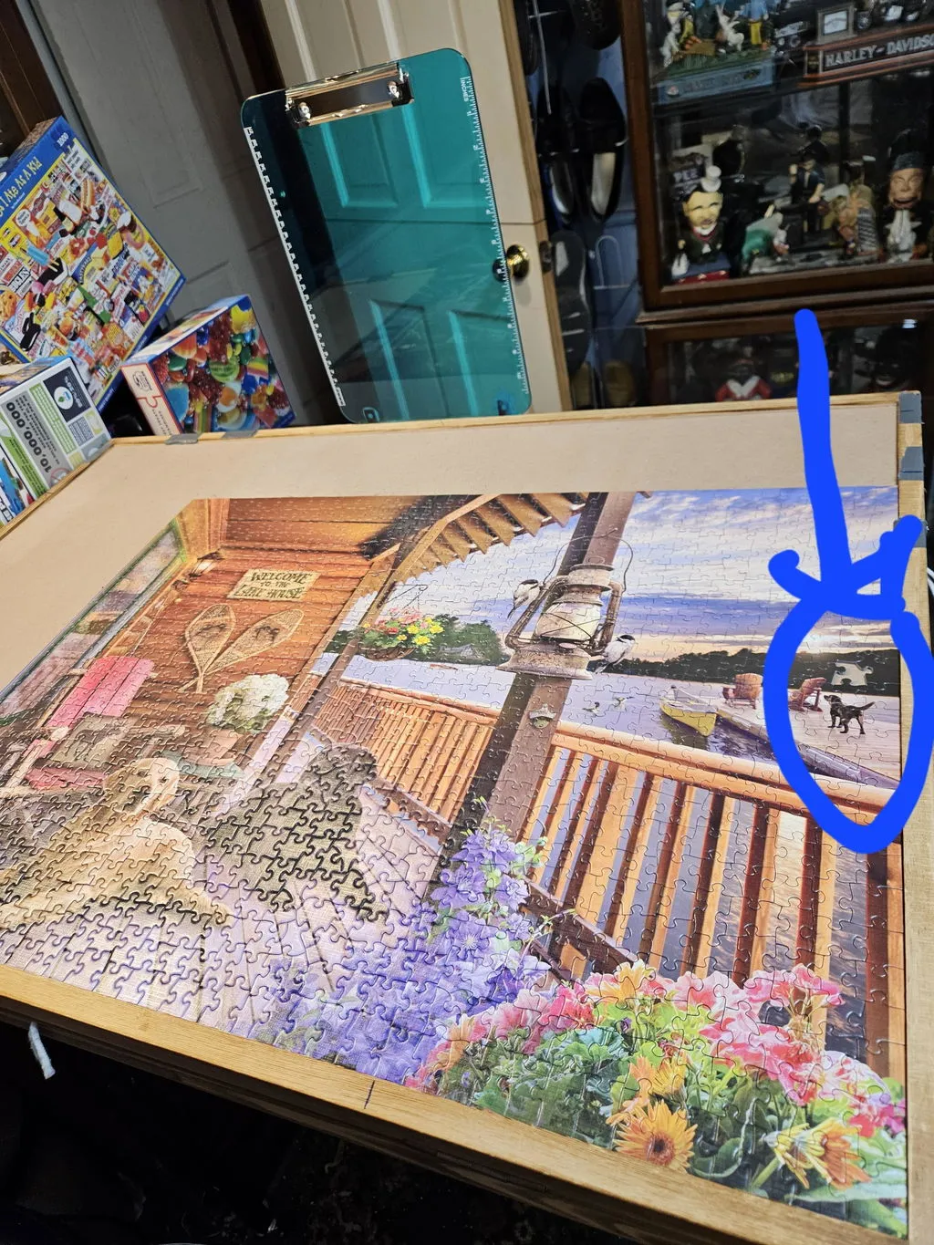 Cobble Hill Welcome to the Lake House puzzle 1000 piese lac