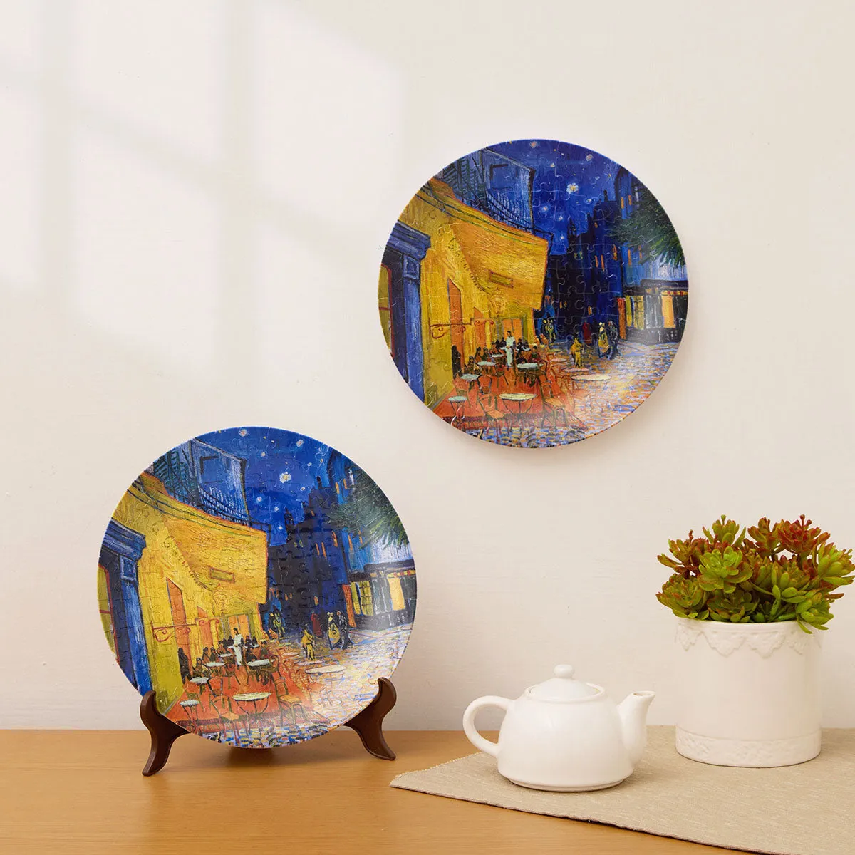 PieceRelax Puzzle Plate PL1004 puzzle farfurie Van Gogh