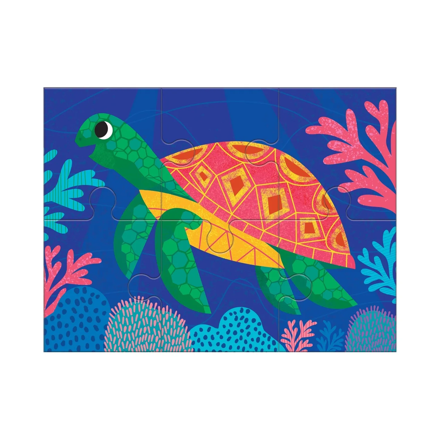 Mudpuppy Ocean Friends set 4 puzzle progresive