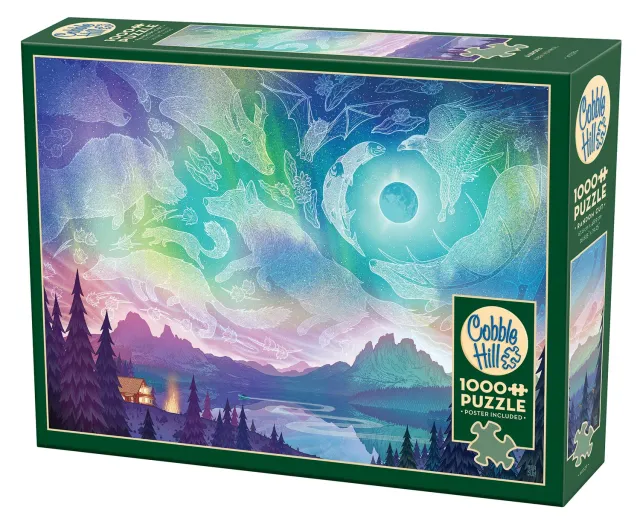 Cobble Hill Aurora puzzle 1000 piese cer înstelat