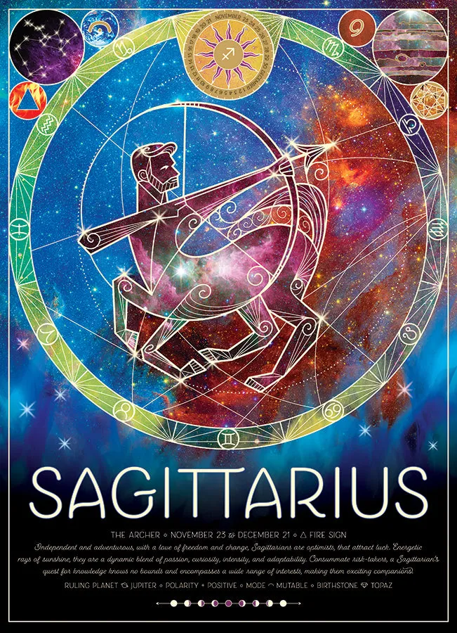 Cobble Hill Sagittarius puzzle 500 piese zodiac