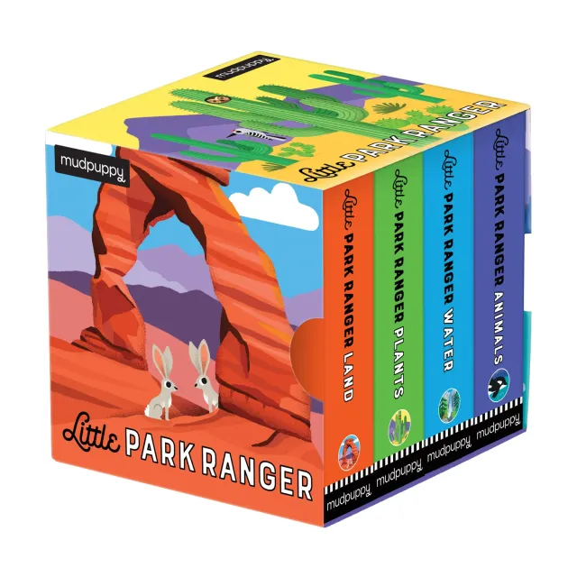 Mudpuppy Little Park Ranger set 4 cărți cartonate parcuri