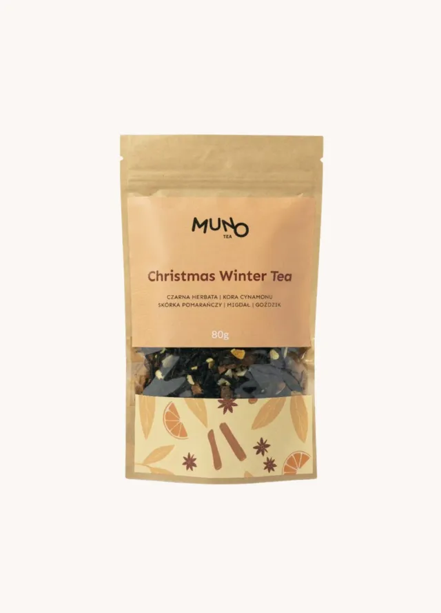 Muno Puzzle MunoTea Christmas Winter Tea ceai negru 80g