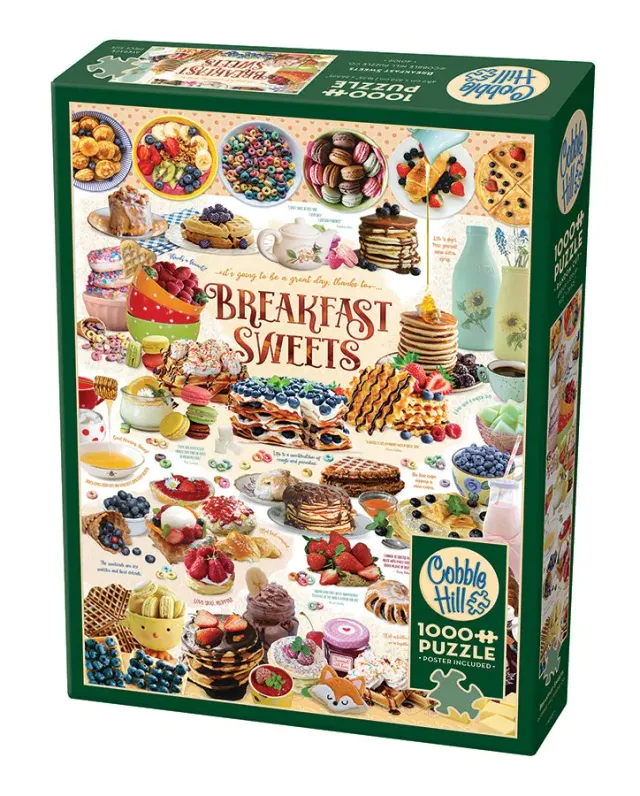 Cobble Hill Breakfast Sweets puzzle 1000 piese colaj dulce