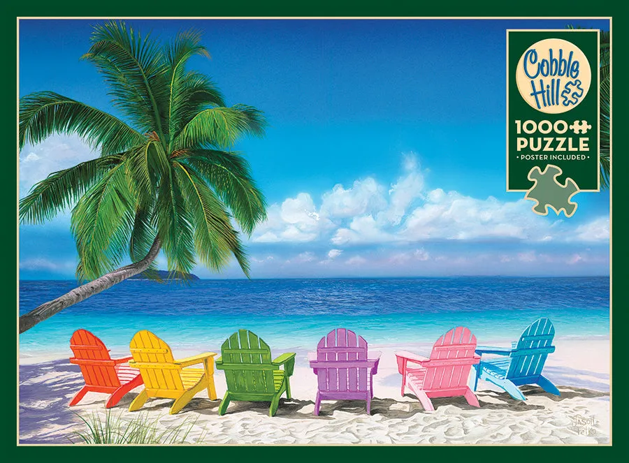 Cobble Hill Paradise puzzle 1000 piese plajă