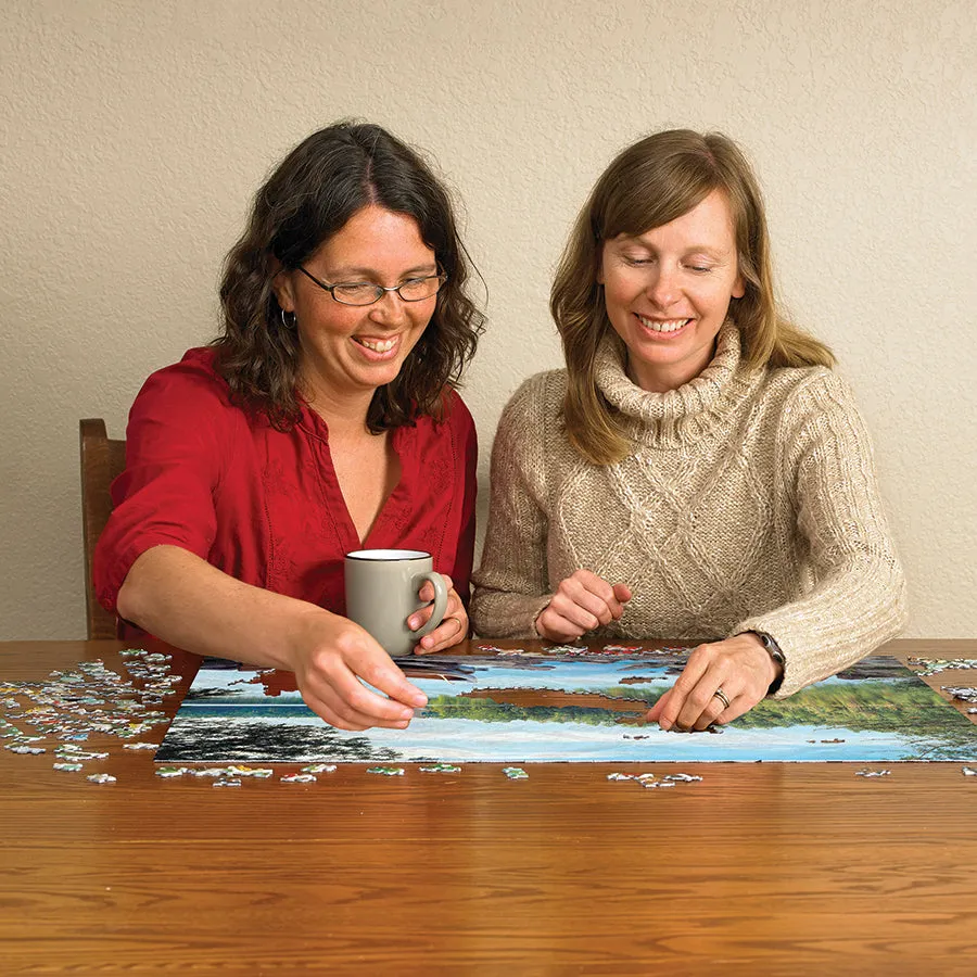 Cobble Hill Nature's Mirror puzzle 1000 piese lac