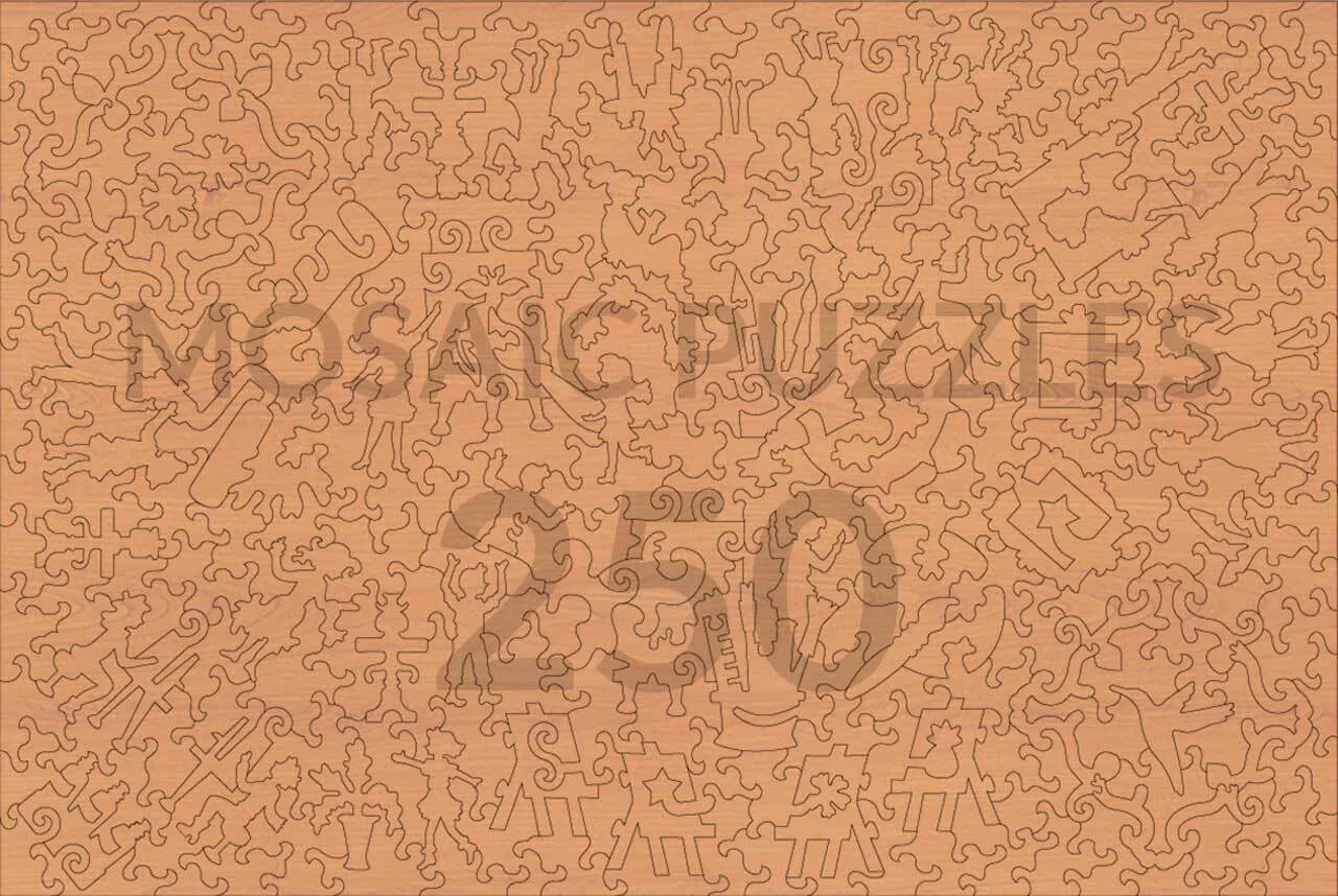 Mosaic Puzzles Washington Crossing Delaware puzzle lemn 1000 piese
