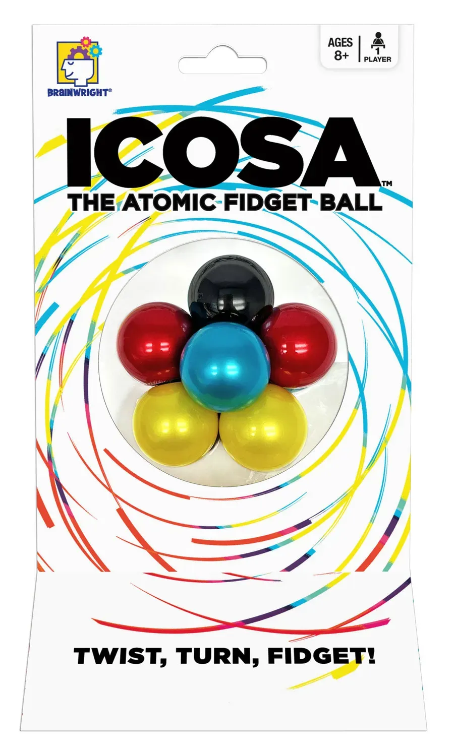 Ceaco Icosa minge fidget culori