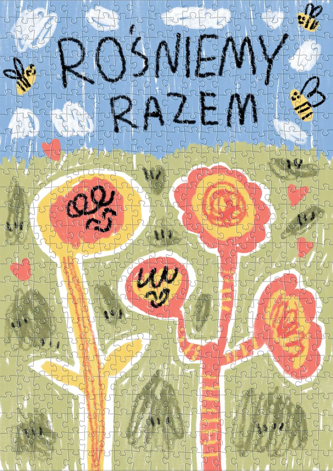 Muno Puzzle Rosnimy Razem puzzle 500 piese flori