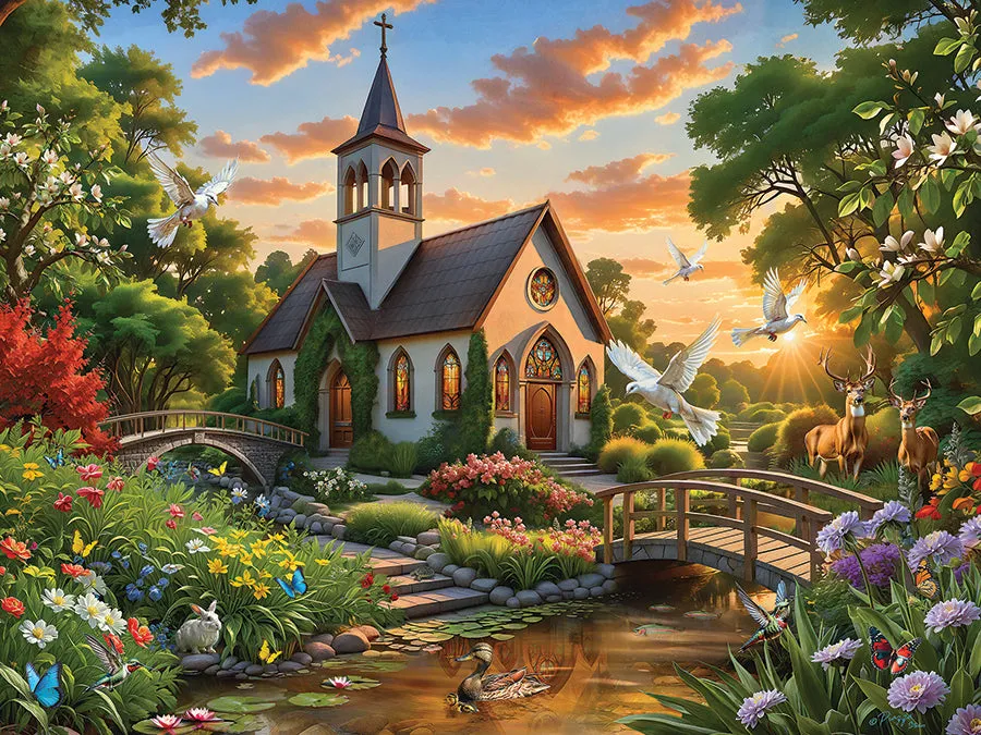 Cobble Hill Warm Welcome puzzle 275 piese mari peisaj