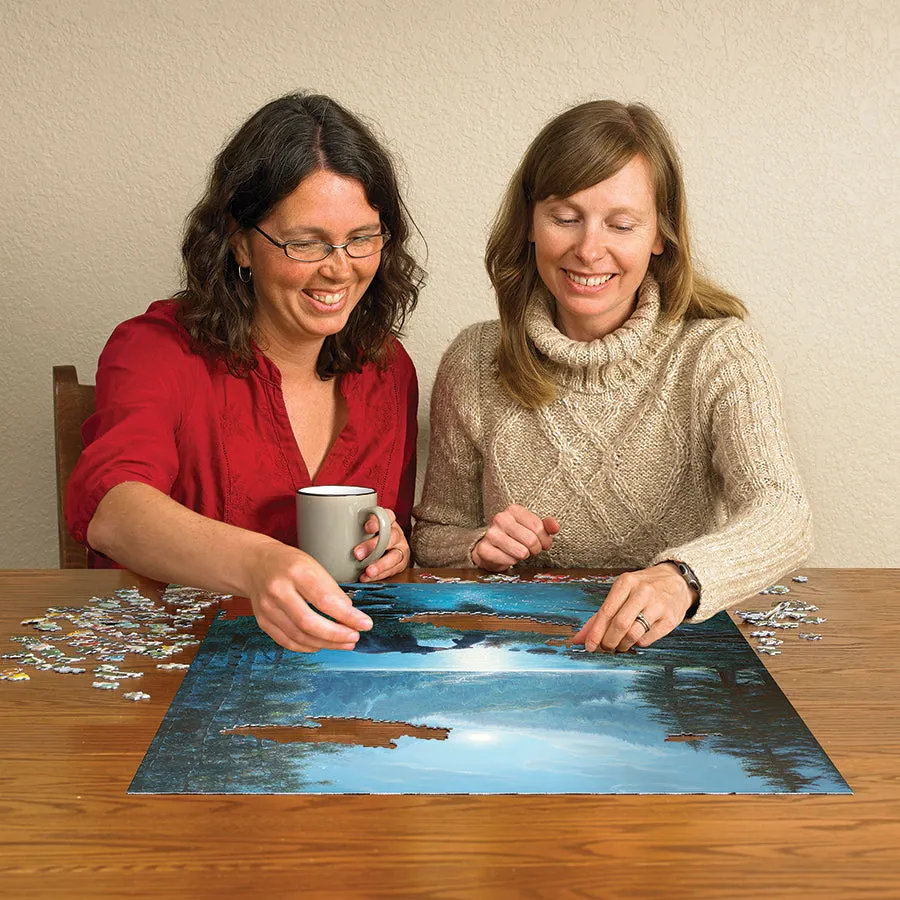 Cobble Hill Bear Night puzzle 1000 piese natura