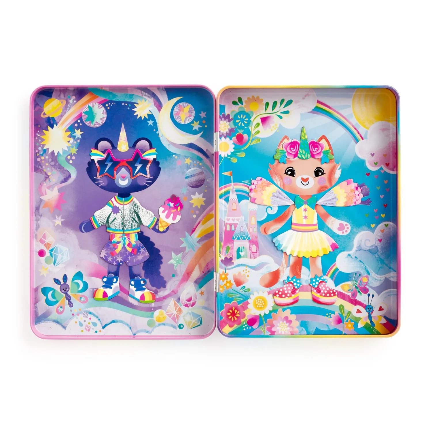 Mudpuppy Cat-icorn set magnetic 45 magneti