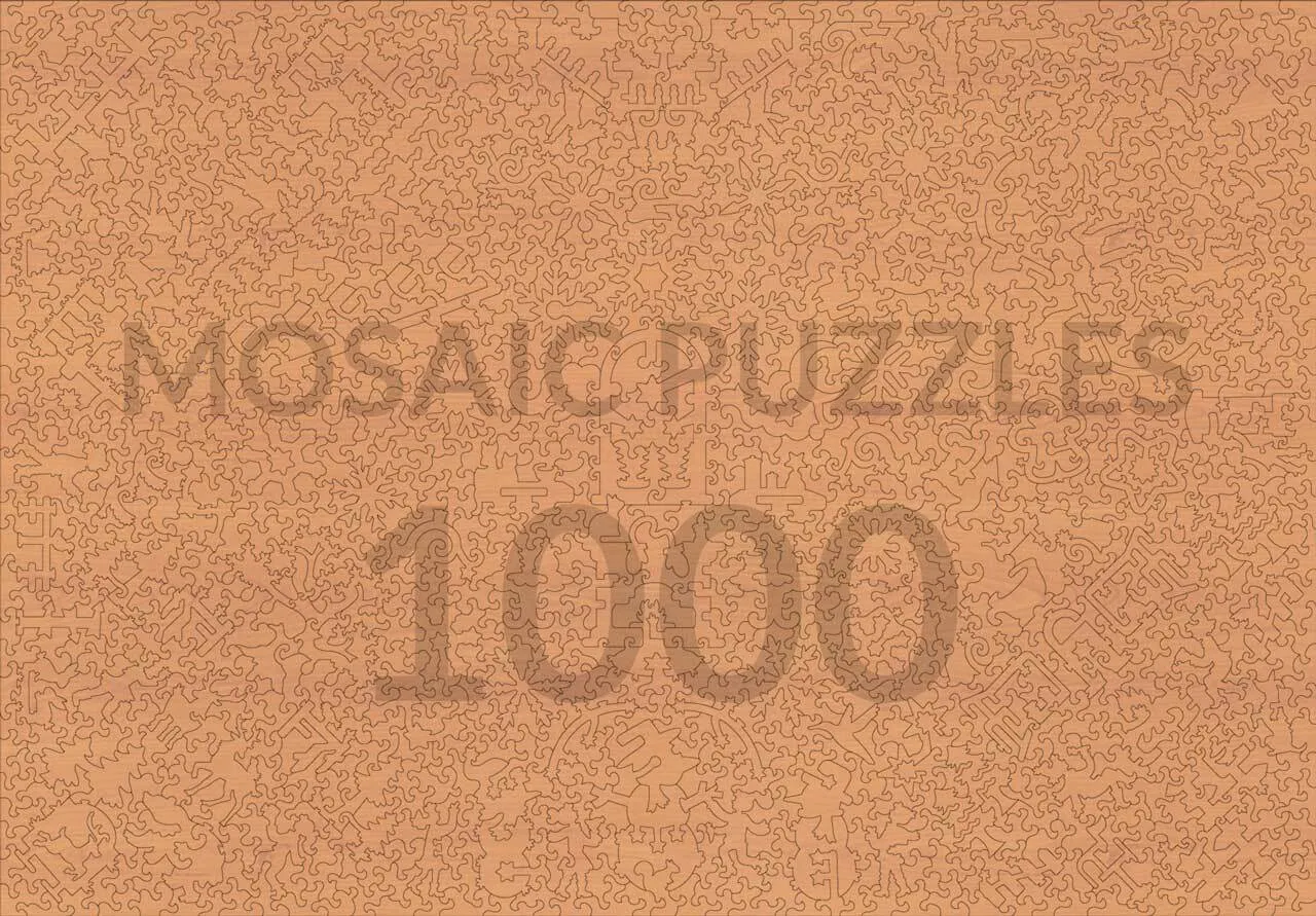 Mosaic Puzzles Winter Village Wanderers puzzle 50 piese copii