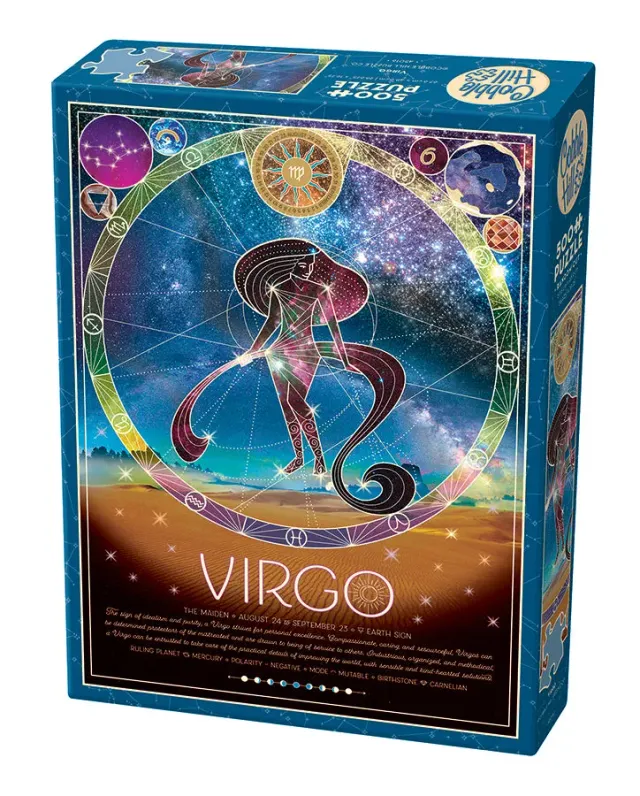 Cobble Hill Virgo puzzle 500 piese zodiac