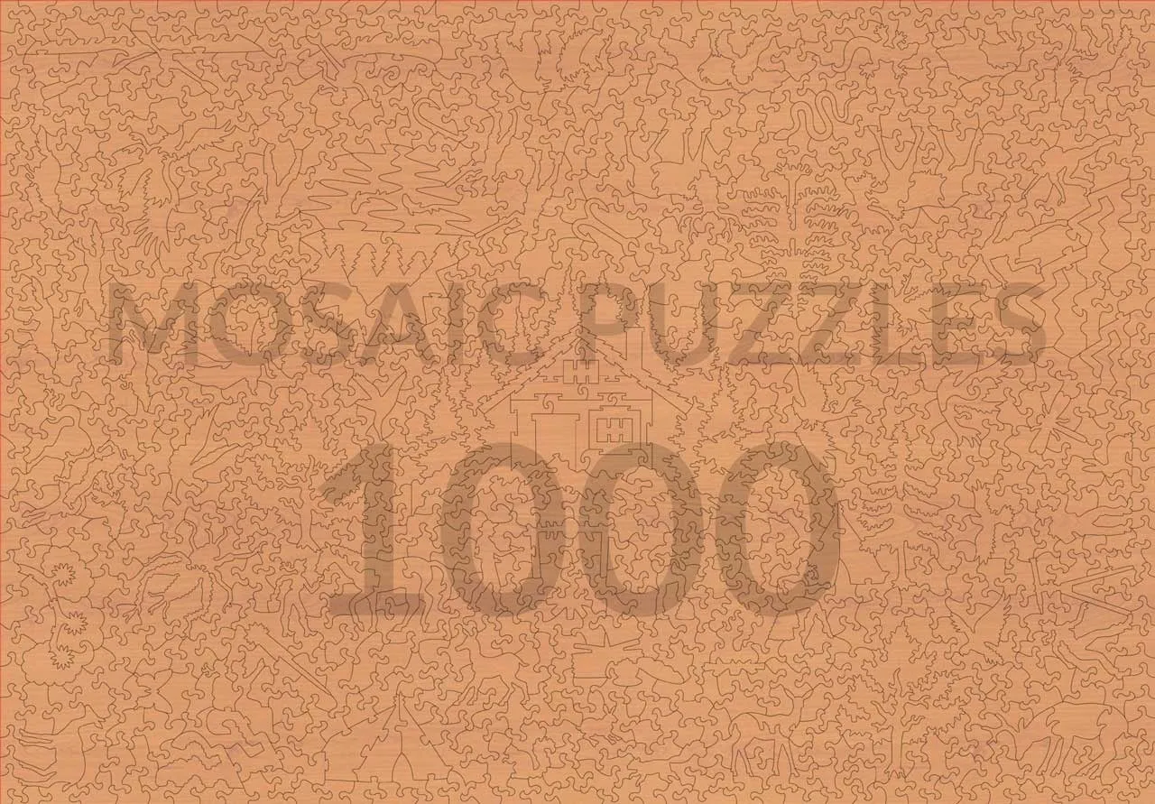 Mosaic Puzzles Lake George puzzle lemn 500 piese Cropsey