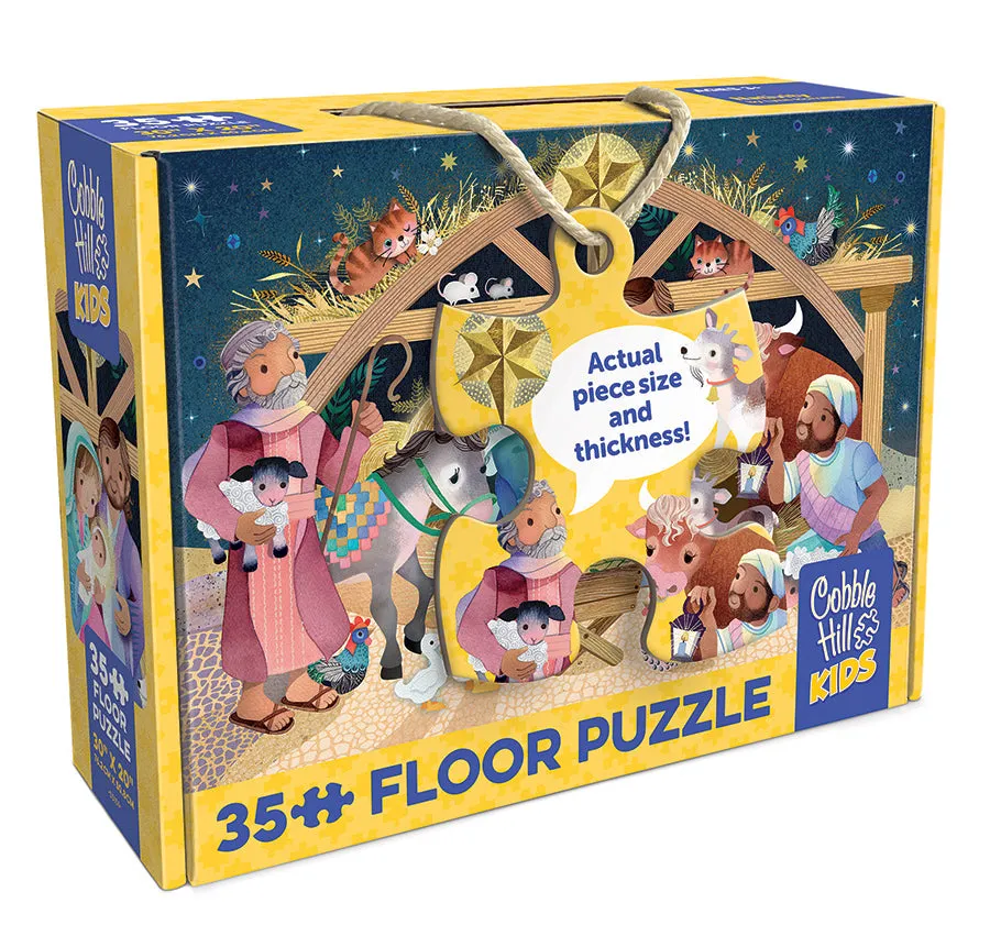 Cobble Hill Unto Us puzzle podea 35 piese nastere