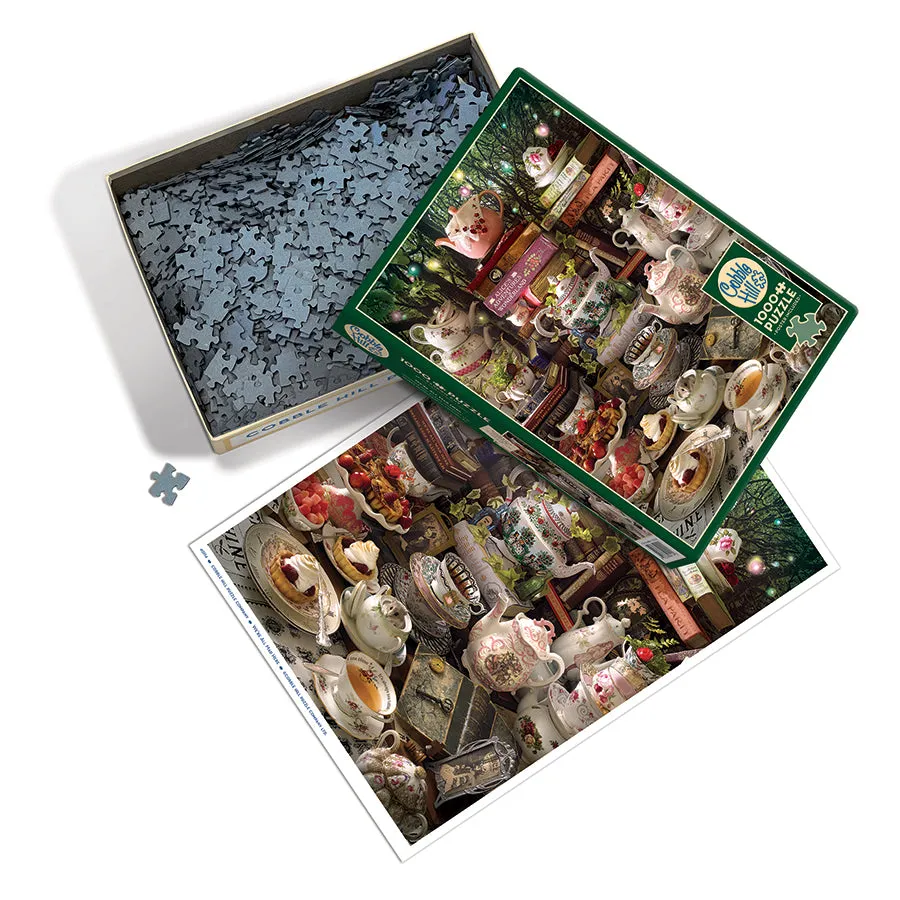 Cobble Hill We're All Mad Here puzzle 1000 piese Alice