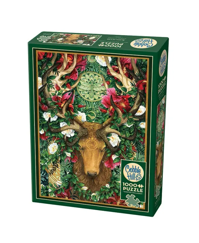 Cobble Hill Bloom of Life puzzle 1000 piese cerb flori