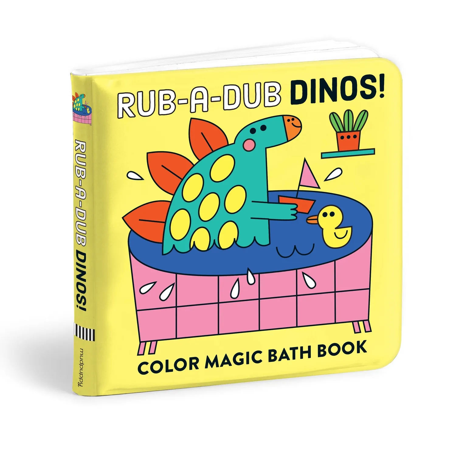 Mudpuppy Rub-a-Dub Dinos! carte de baie magica