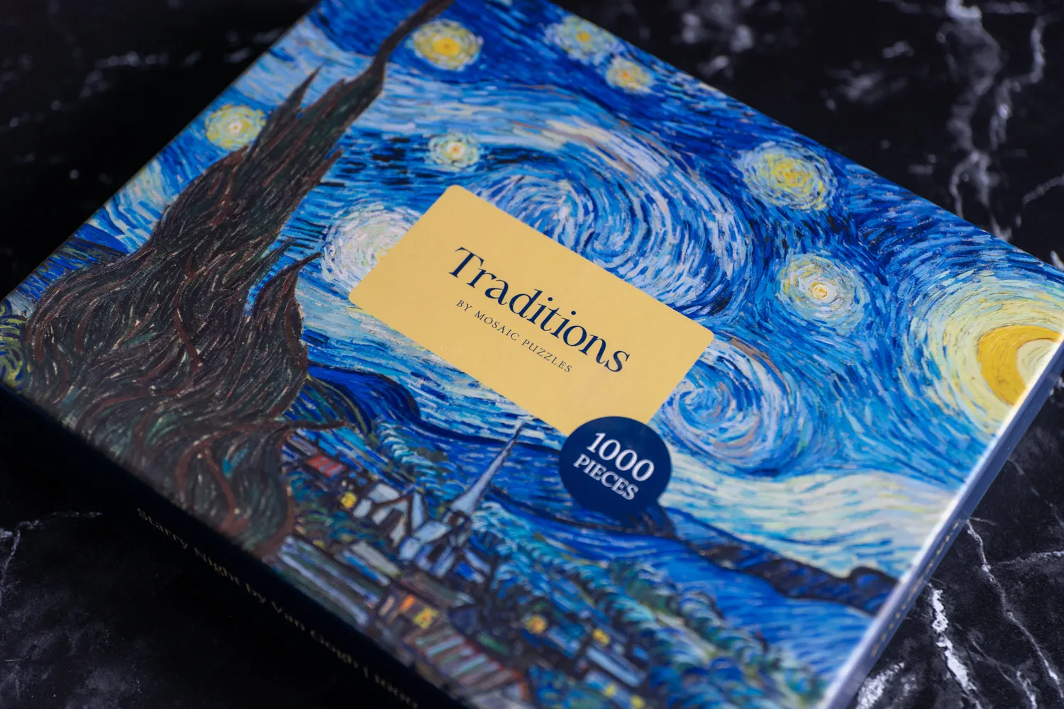 Traditions Starry Night Van Gogh puzzle carton 1000 piese