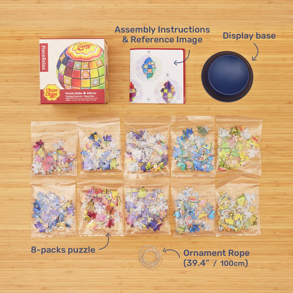PieceRelax Chupa Disco A3905 glob puzzle disco