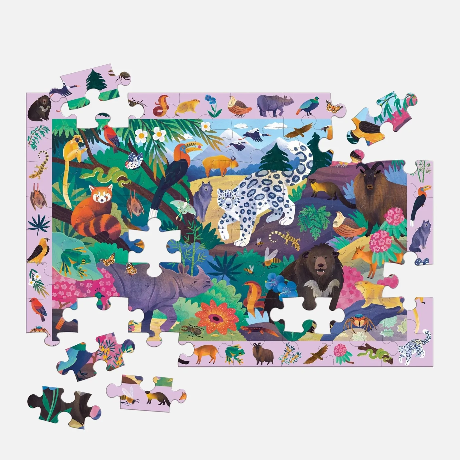 Mudpuppy In the Mountains puzzle 64 piese caută